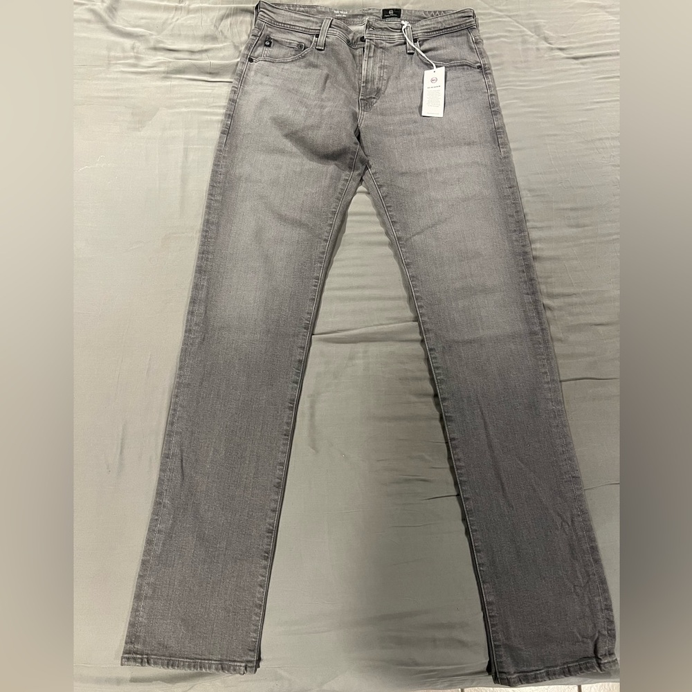 AG jeans 32x34 denim grey modern slim fit the TELLIS